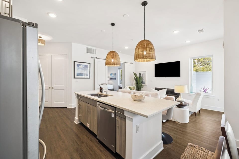 With plenty of counter space