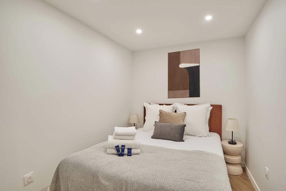 Chambre 2 lit double 140cm
