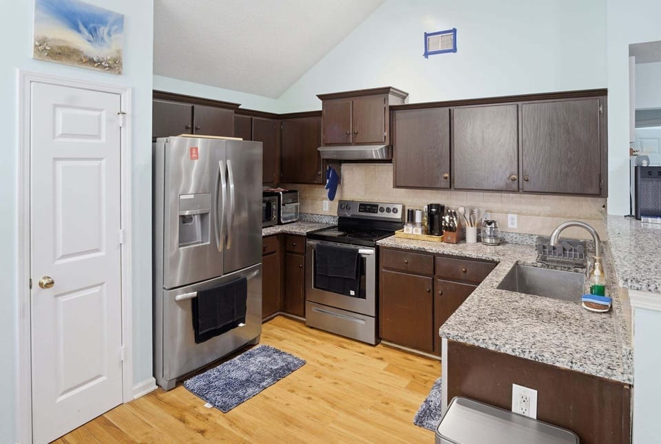 Indoors, Kitchen, Appliance, Refrigerator, Sink
