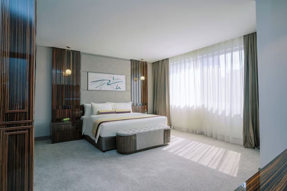 Bedroom. Interior and views may vary based on location and availability.