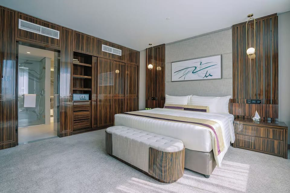 Bedroom. Interior and views may vary based on location and availability.