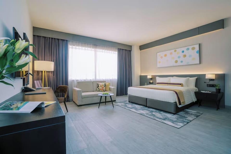 Bedroom. Interior and views may vary based on location and availability.