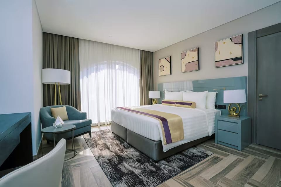 Bedroom. Interior and views may vary based on location and availability.