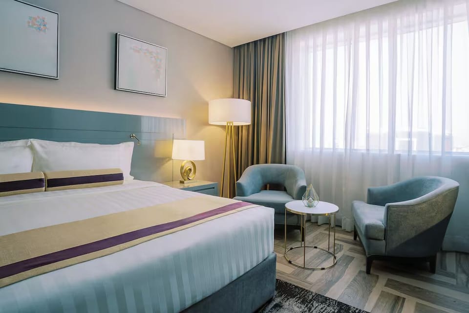 Bedroom. Interior and views may vary based on location and availability.