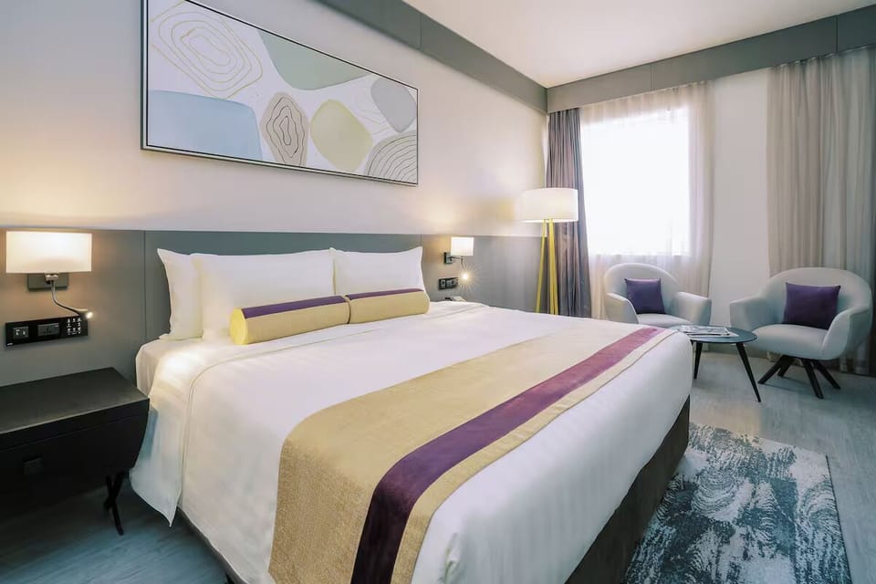 Bedroom. Interior and views may vary based on location and availability.