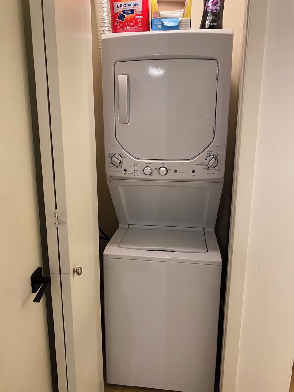 In suite washer dryer