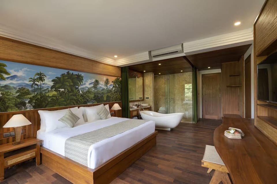 Bedroom. Interior and views may vary based on location and availability