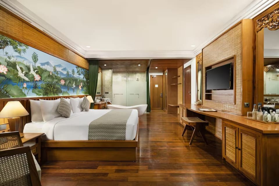 Bedroom. Interior and views may vary based on location and availability