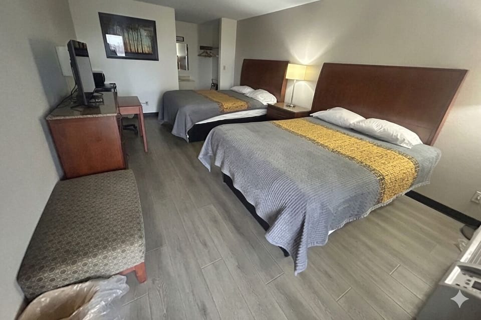 Kick back in a clean, spacious room designed for rest.