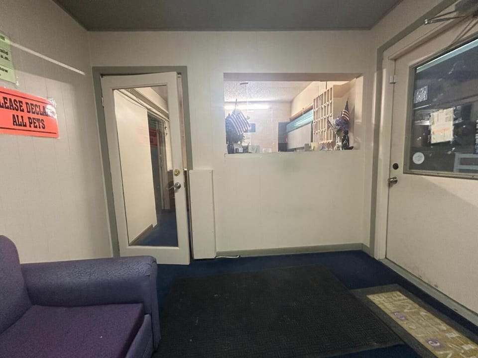 Step into a welcoming lobby space for quick check-ins.