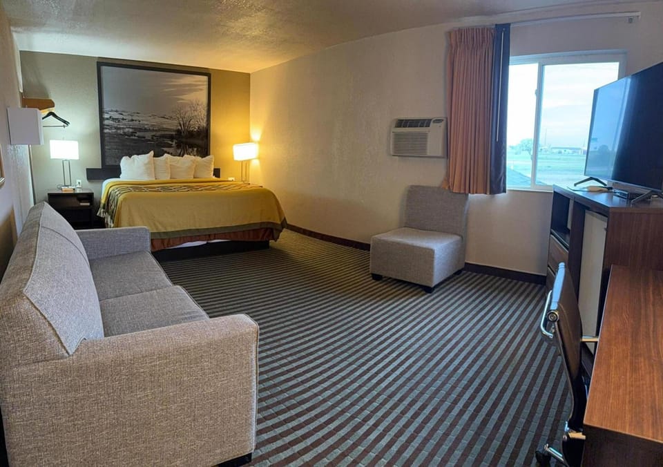 Wake up to natural light and an easy, open layout.