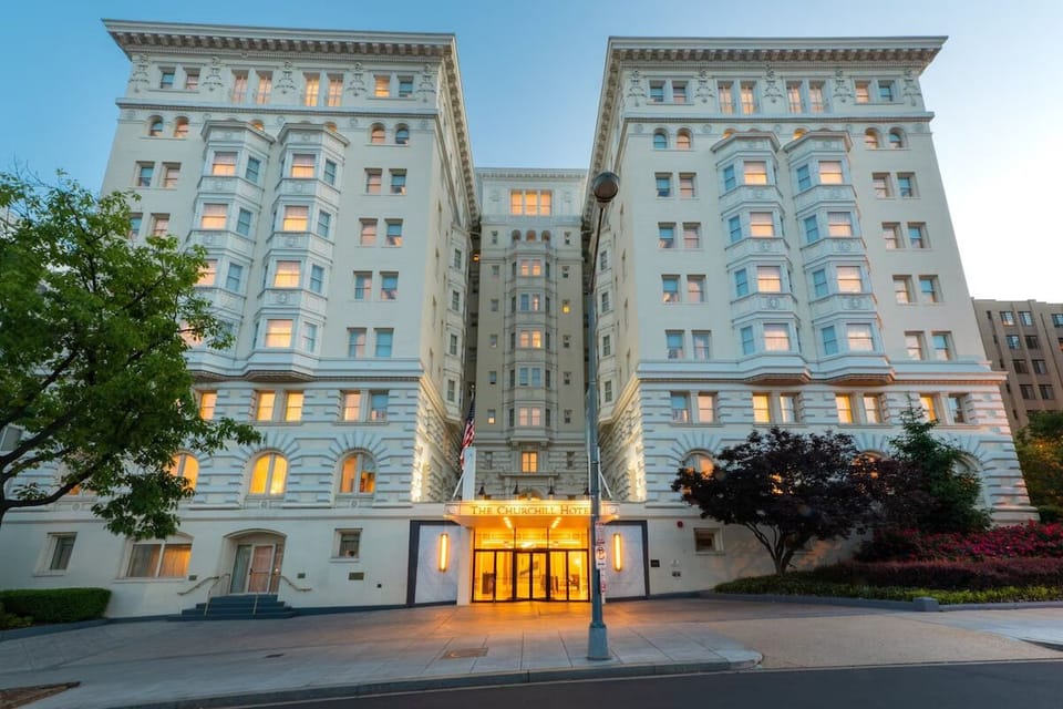 Arrive in style at our grand, light-filled entrance.
