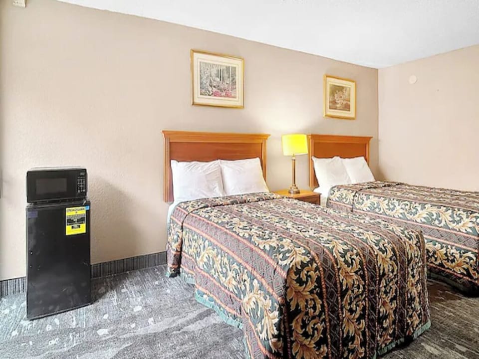 Settle into two cozy beds for an easy night’s rest.