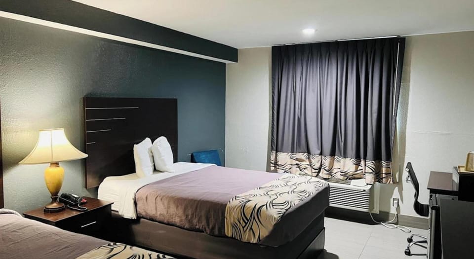 Relax in a bright, spacious room designed for restful sleep.