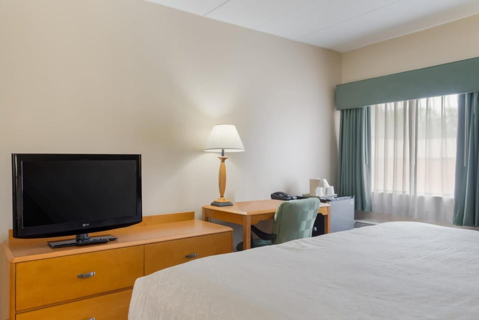 Kick back with your favorite shows and a comfy work area.
