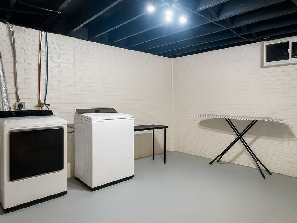 In-unit washer and dryer