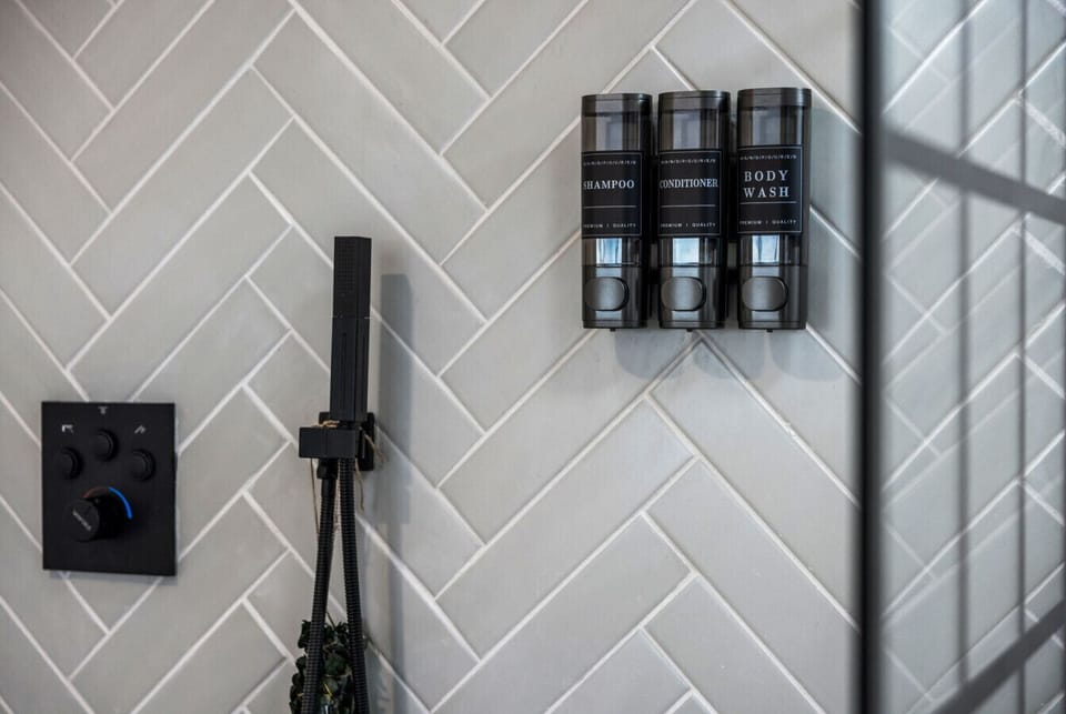 Designer fixtures elevate every moment.