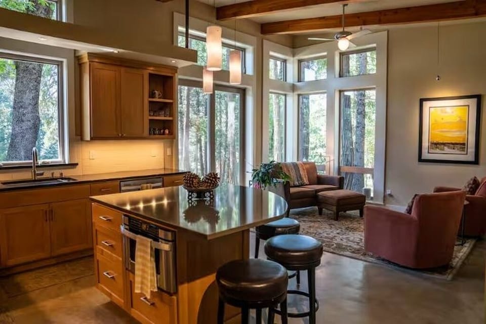 Open floor plan 