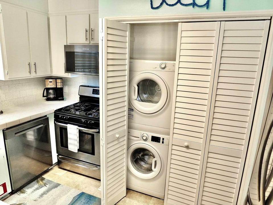 Travel light, laundry is right at your fingertips