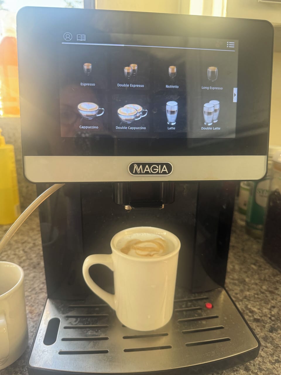 Make your cappuccino
