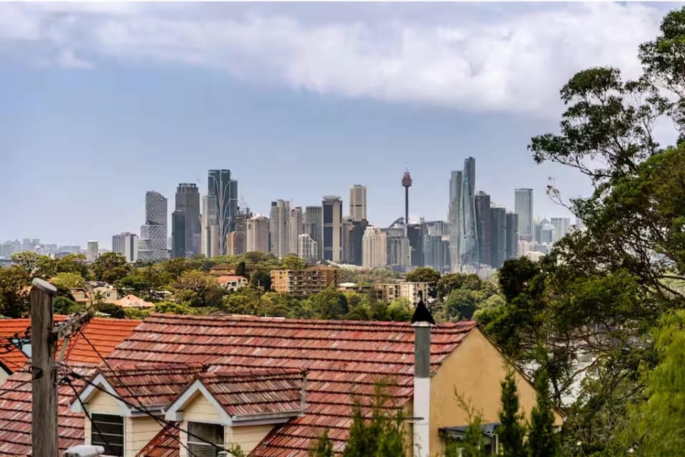 Balcony views of Sydney