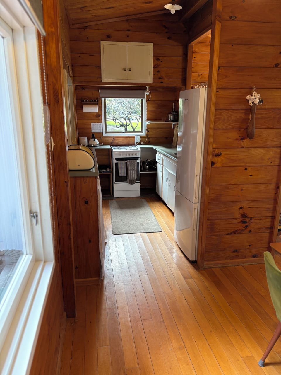 Kitchen through from the dining area