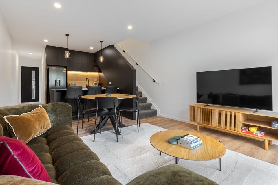 Open plan living area