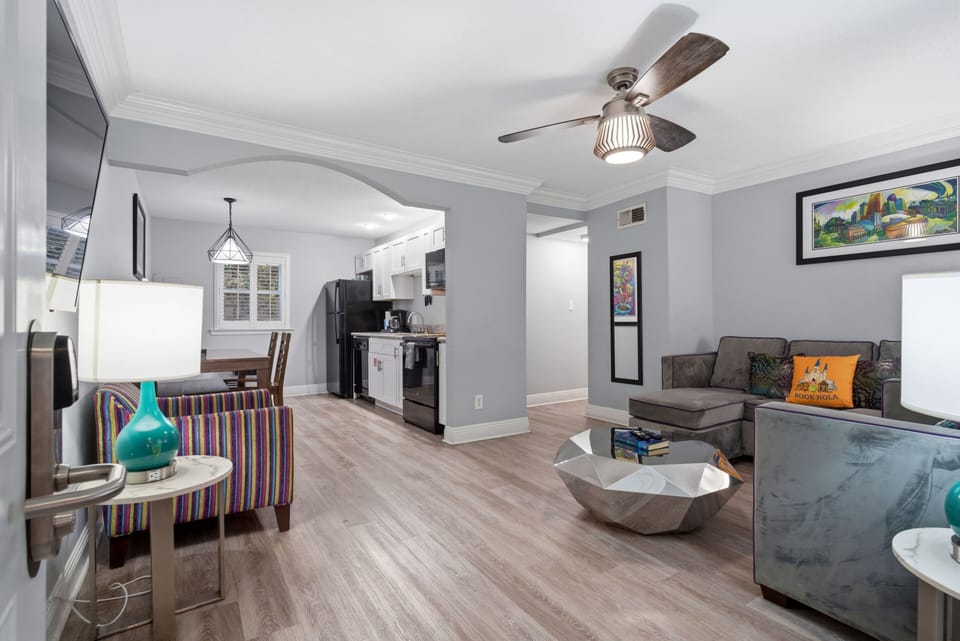 Open layout perfect for relaxing together