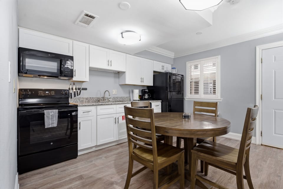 Casual dining space for slow mornings