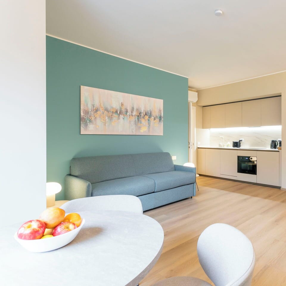Kitchen, Living Room