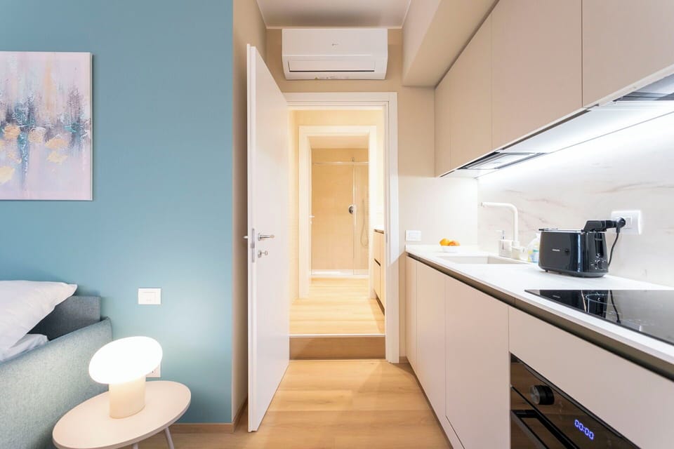 Kitchen, Living Room