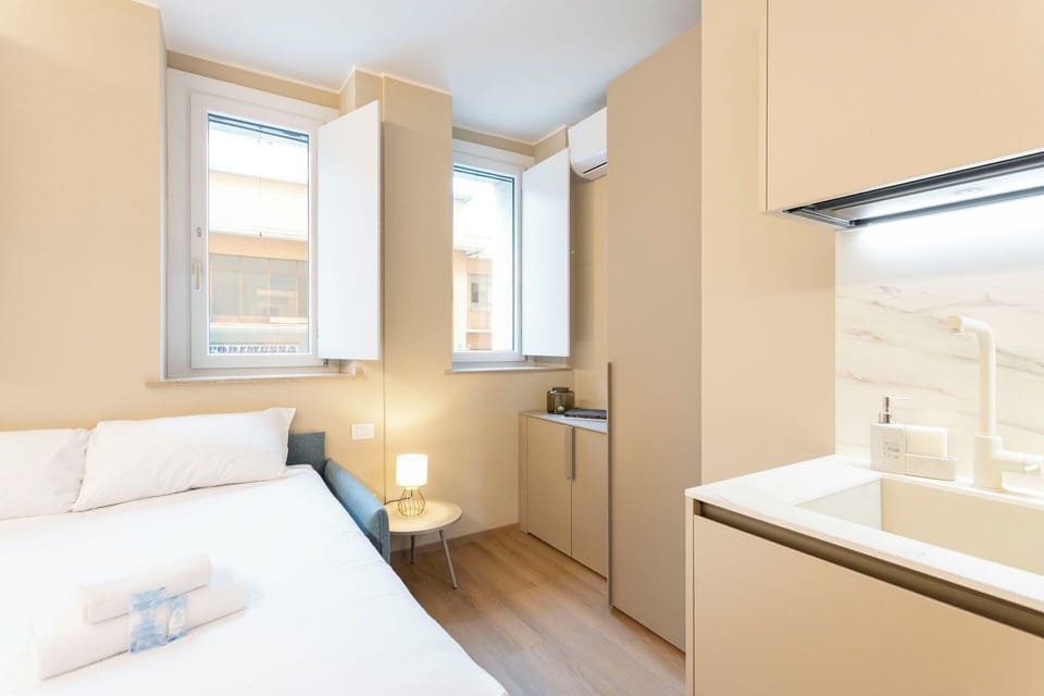 Kitchen, Living Room