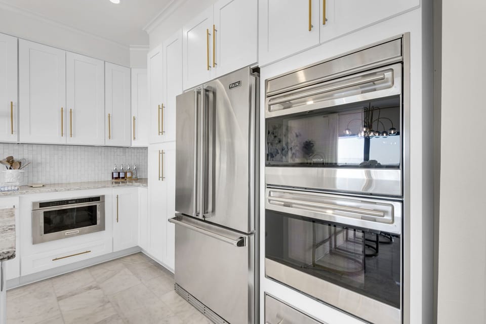 Luxury finishes in the kitchen