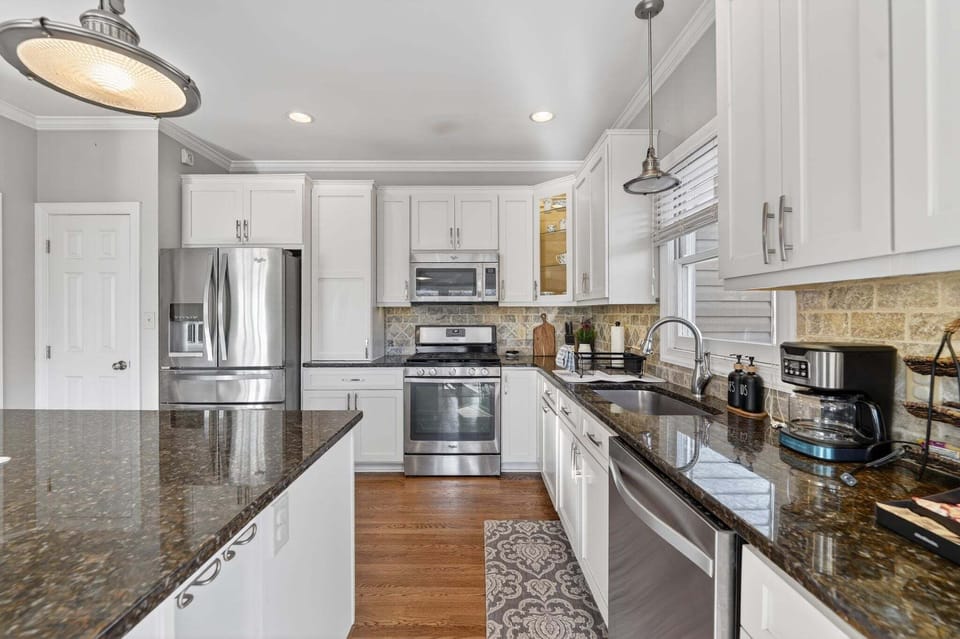 Indoors, Kitchen, Sink, Appliance, Refrigerator