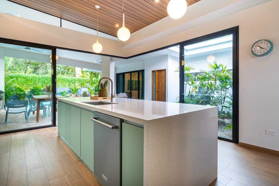 Kitchen with Panoramic outdoor views