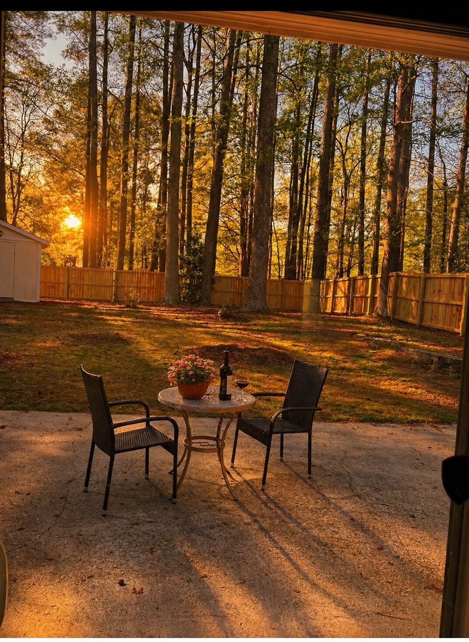 Outdoor dining