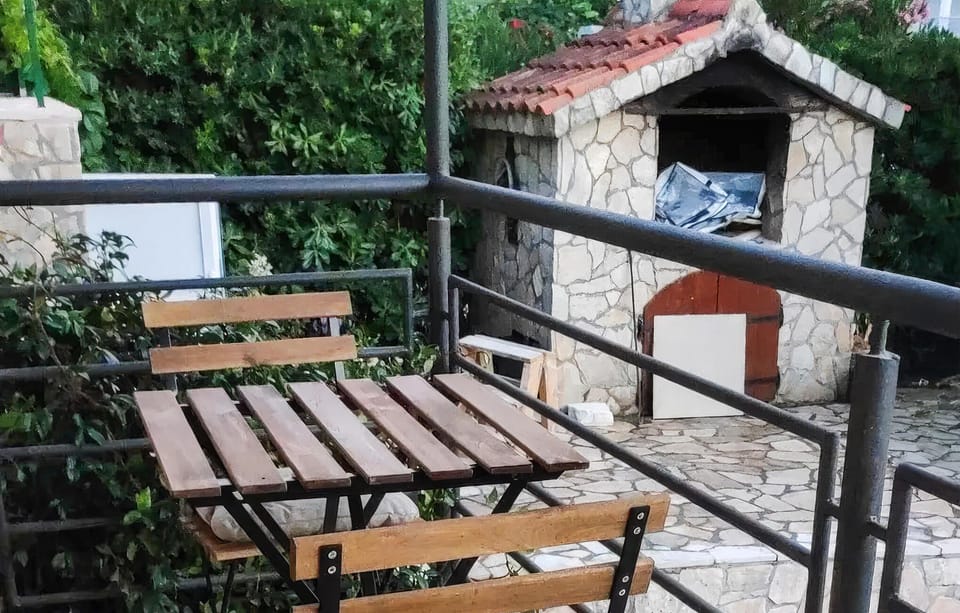 outside