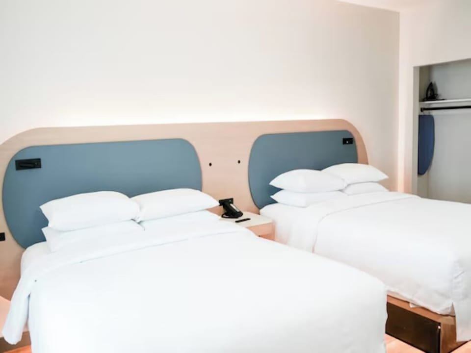 Drift off on crisp linens and cloud-soft pillows.
