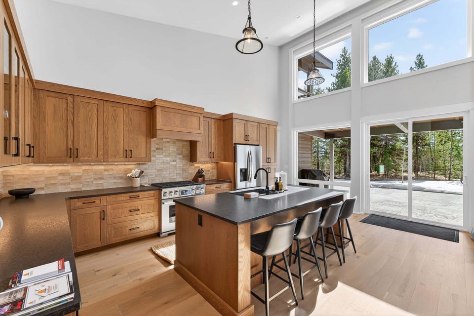 Kitchen- island- main level