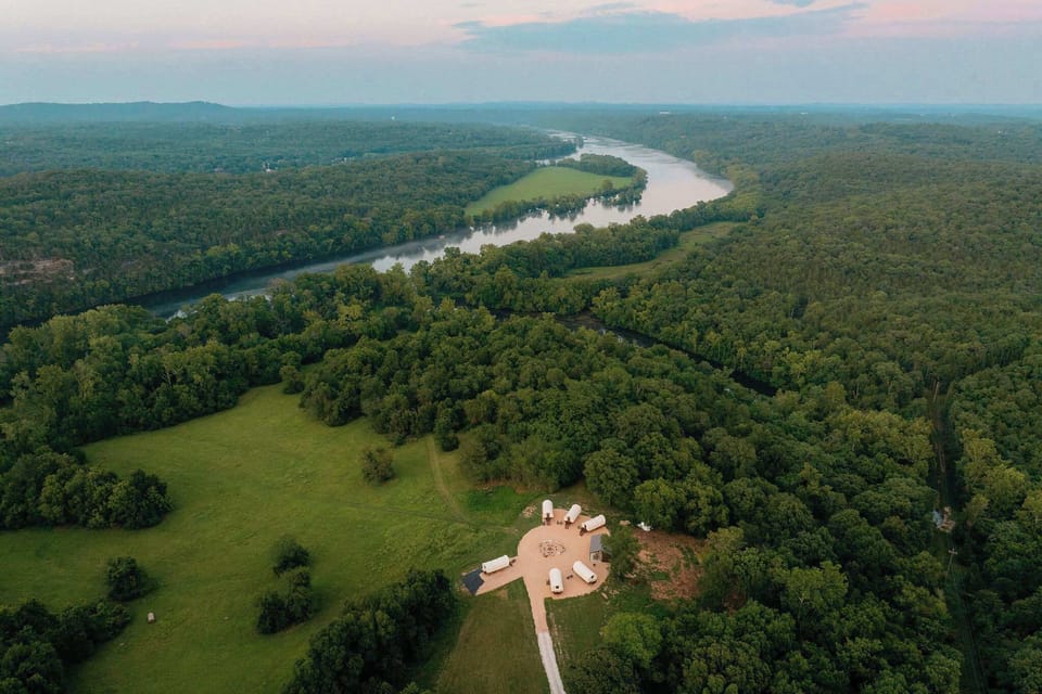 Ariel view of Sycamore Creek Ranch