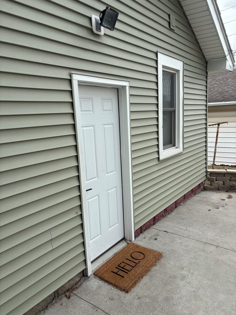 Exterior detail