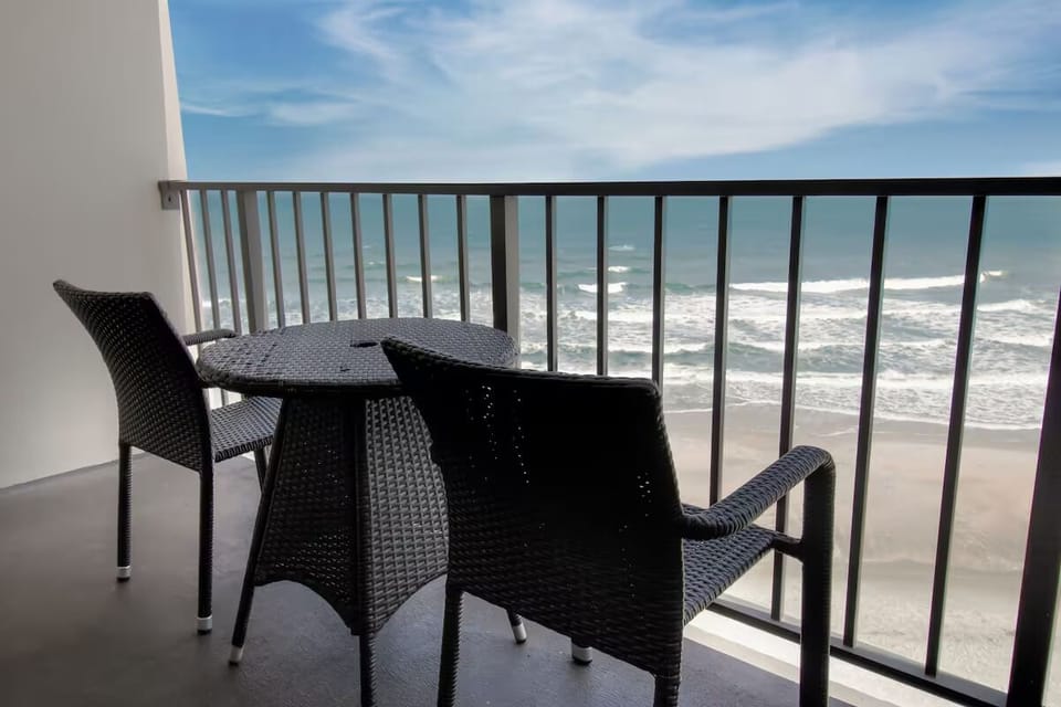 Unwind on the balcony with front-row ocean panoramas.