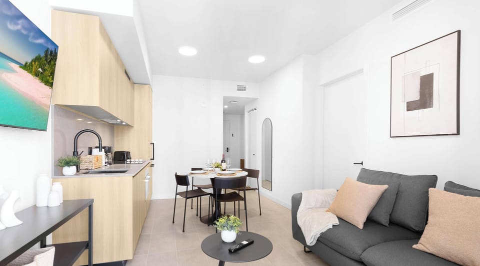 Living room - Open layout - Sofa bed 