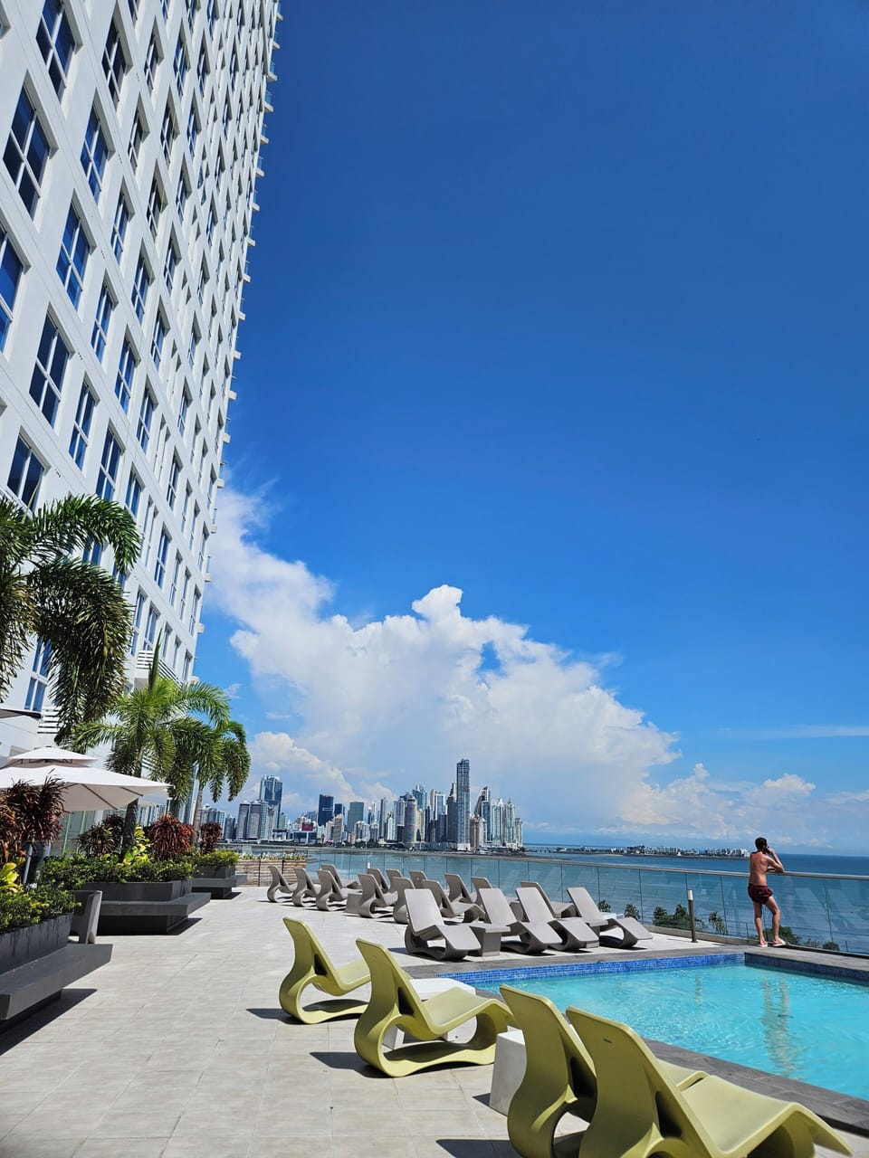 Pool view 
