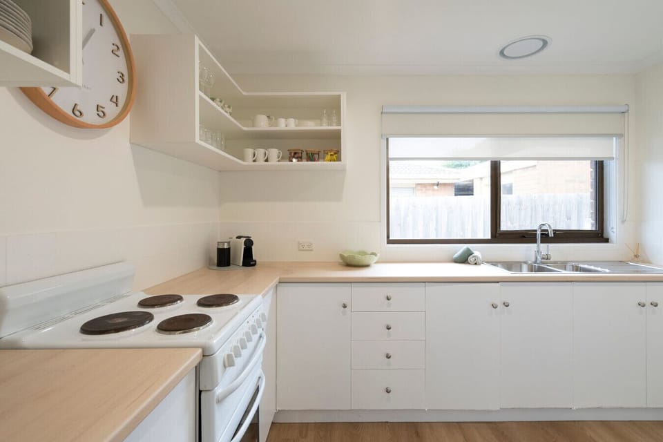 Fully stocked kitchen