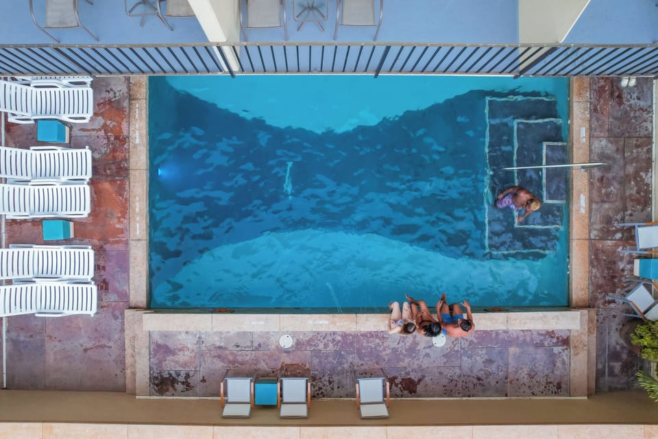 Gather poolside for refreshing dips and laid-back afternoons.