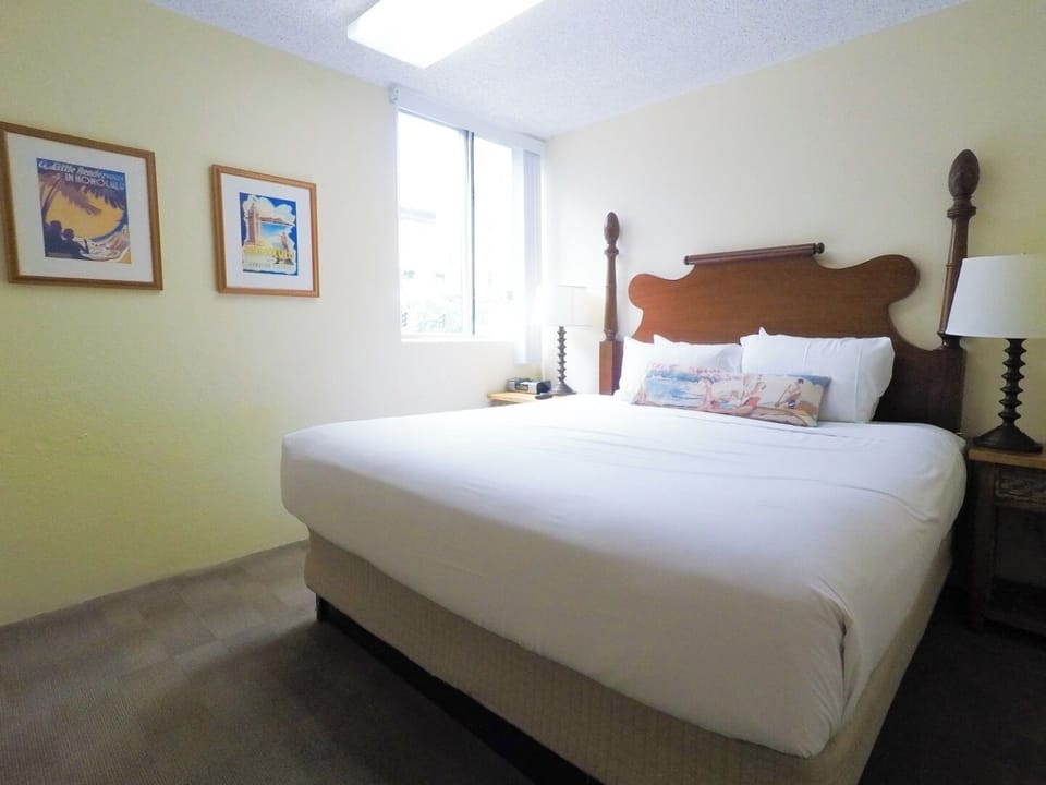 Stretch out and recharge in a bright, uncluttered sleeping space.