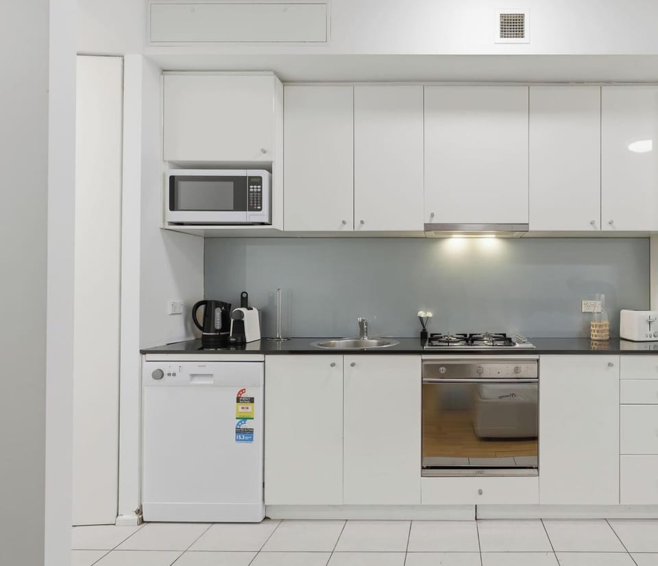 Fully equipped modern kitchen