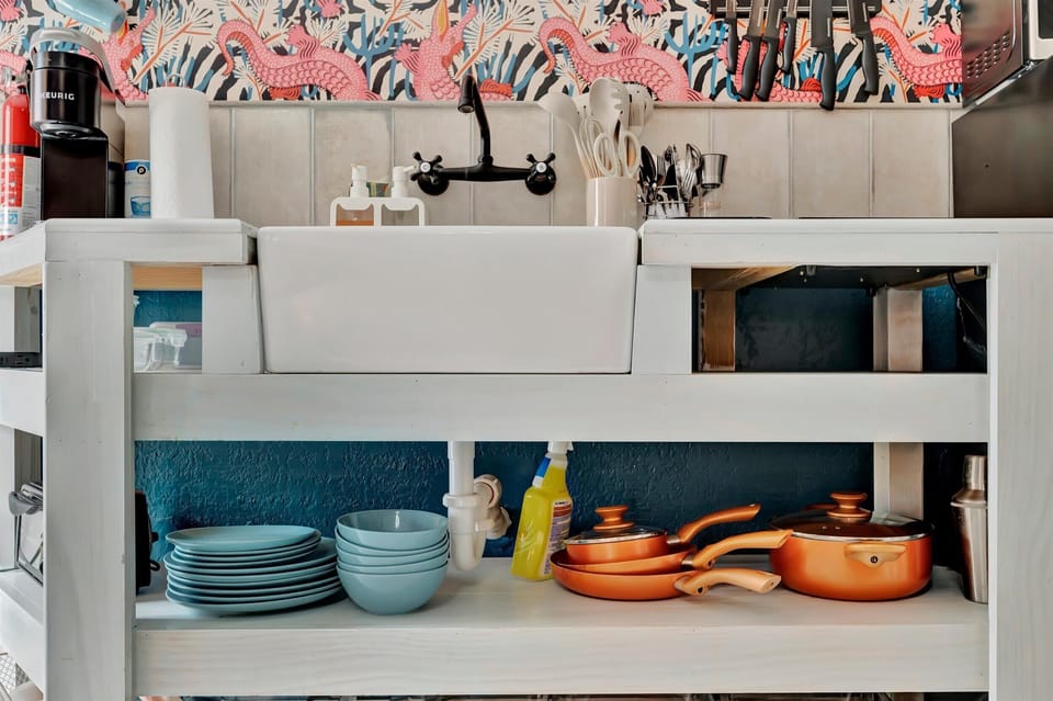 Fully equipped kitchen
