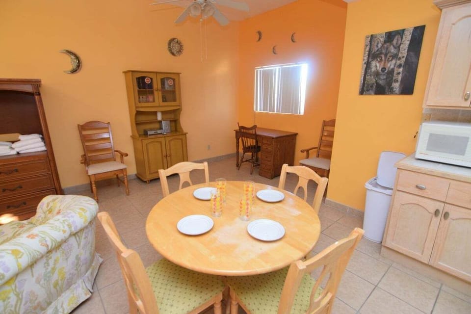 Gather around the dining table at Casa del Sol in El Dorado Ranch San Felipe Baja California Mexico — perfect for meals and family time.